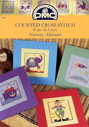 Seller image for DMC, COUNTED CROSS-STITCH / POINT DE CROIX, NURSERY ALPHABET for sale by Le-Livre