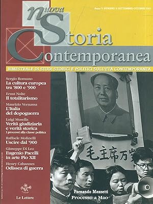 Bild des Verkufers fr Nuova Storia Contemporanea N. 5/Settembre ottobre 2001 zum Verkauf von Librodifaccia