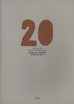 Galerie Peter Pakesch 1981 - 1993. VORZUGSAUSGABE VON MICHELANGELO PISTOLETTO.