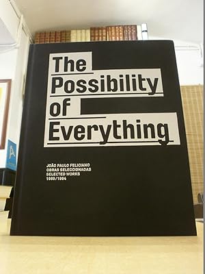 THE POSSIBILITY OF EVERYTHING JOAO PAULO FELICIANO OBRAS SELECCIONADAS SELECTED WORKS 1989/1994.