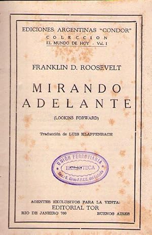 Seller image for MIRANDO ADELANTE. (Looking forward). Traduccin de Luis Klappenbach for sale by Buenos Aires Libros