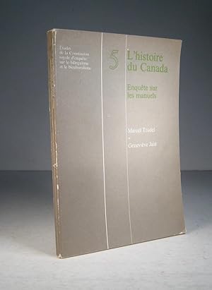 L'Histoire du Canada. Enquête sur les manuels