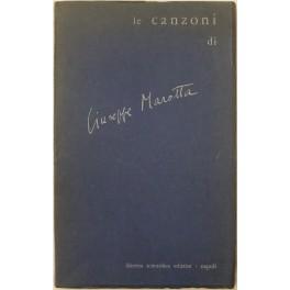 Imagen del vendedor de Le canzoni a la venta por Libreria Antiquaria Giulio Cesare di Daniele Corradi