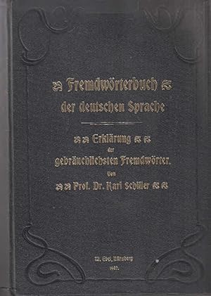 Karl Schillers Handbuch der deutschen Sprache - Erster Teil Wörterbuch der deutschen Sprache und ...