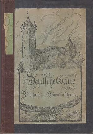 Deutsche Gaue. Bibliothek für Volks- und Heimatkunde, Band 9, Heft 69 mit 74
