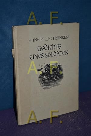 Bild des Verkufers fr Gedichte eines Soldaten. zum Verkauf von Antiquarische Fundgrube e.U.