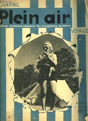 Bild des Verkufers fr CAMPING PLEIN AIR / AOUT 1954 zum Verkauf von Le-Livre