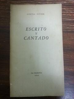 ESCRITO Y CANTADO (1954 - 1959)