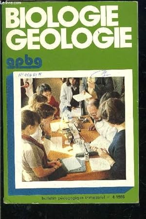 BIOLOGIE GEOLOGIE  FASC 262 N 4 ASSOCIATIONS DES 