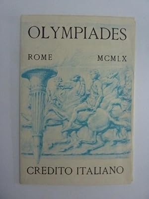 Seller image for OLYMPIADES ROME MCMLX - CREDITO ITALIANO for sale by Historia, Regnum et Nobilia