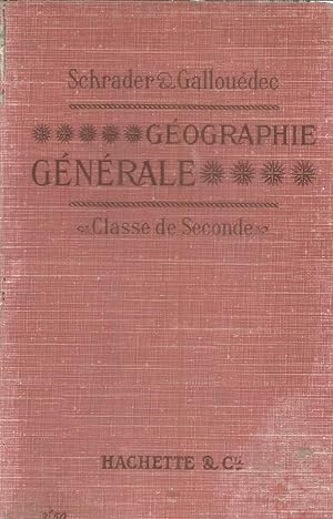 Bild des Verkufers fr Gographie Gnrale - Classe de Seconde zum Verkauf von Joie de Livre