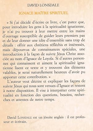 Ignace, maître spirituel