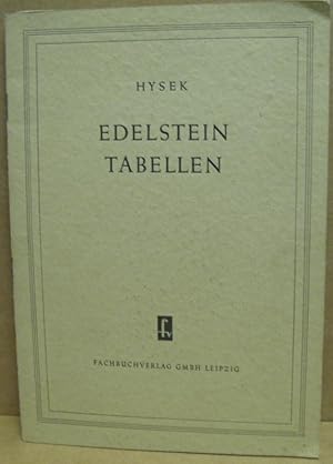 Edelsteintabellen.