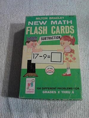 Image du vendeur pour Milton Bradley New Math Flash Cards: Subtraction [Visual Material] mis en vente par The Librarian's Books