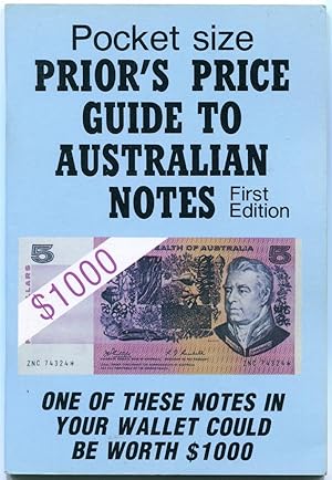 Prior's price guide to Australian bank notes