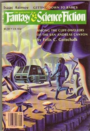 Seller image for The Magazine of Fantasy and Science Fiction September 1980 -Spidersong, Getting Back, The Sleep of Trees, Wave By, In the Name of the Father, The Curse of the Mhondoro Nkabele, Among the Cliff-Dwellers of the San Andreas Canyon, Getting Down to Basics, ++ for sale by Nessa Books