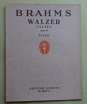 Walzer / Valses Opus 39 (Piano, Bearbeitungen für Klavier zu 2 Händen)