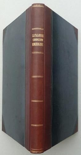 Catalogus Codicum Manu Scriptorum qui in Bibliotheca Monasterii Einsidlensis O. S. B. servantur. ...