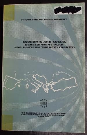 Imagen del vendedor de Economic and Social Development Plan for Eastern Thrace (Turkey) a la venta por GuthrieBooks