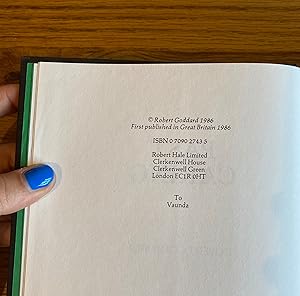 past caring by robert goddard past caring by robert goddard