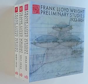 Frank Lloyd Wright. Preliminary Studies Vol. 9. 1889-1916, Vol.10. 1917-1932, Vol.11 1933-1959.