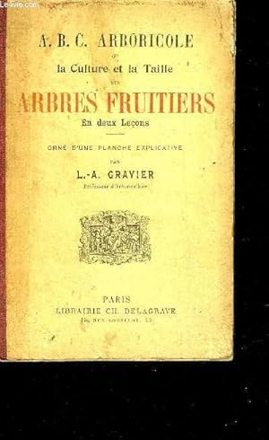 Imagen del vendedor de A.B.C. ARBORICOLE OU LA CULTURE ET LA TAILLE DES ARBRES FRUITIERS EN DEUX LECONS. a la venta por Le-Livre