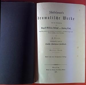 Shakespeares dramatische Werke, DRITTER BAND: Knig Heinrich der Sechste/ZWEITER THEIL - Knig ...