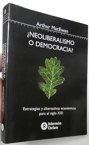 Seller image for Neoliberalismo o democracia? for sale by Librera Mamut