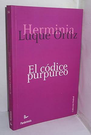 Imagen del vendedor de EL CODICE PURPUREO a la venta por LIBRERIA  SANZ