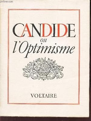 Image du vendeur pour CANDIDE OU L'OPTIMISME mis en vente par Le-Livre