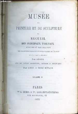 Imagen del vendedor de MUSEE DE PEINTURE ET DE SCULPTURE / VOLUME X a la venta por Le-Livre