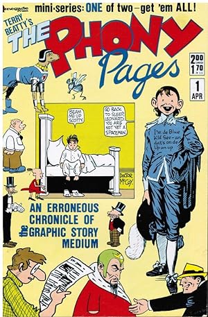 Terry Beatty's the Phony Pages: an Erroneous Chronicle of the Graphic Story Medium