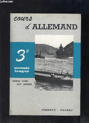 Bild des Verk�ufers f�r COURS D ALLEMAND- 3e SECONDE LANGUE zum Verkauf von Le-Livre
