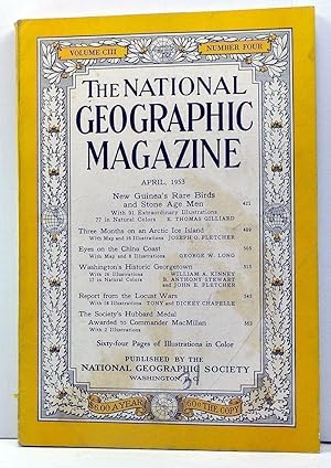 Seller image for The National Geographic Magazine, Volume 103, Number 4 (April 1953) for sale by Cat's Cradle Books