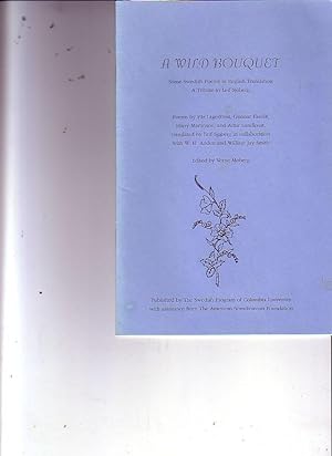 Immagine del venditore per A Wild Bouquet: Some Swedish Poems in English Translation - a Tribute to Leif Sjoberg venduto da Rainy Day Paperback
