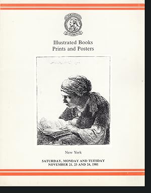 Illustrated Books, Prints and Posters (Auction: November 21, 23 and 24, 1981)