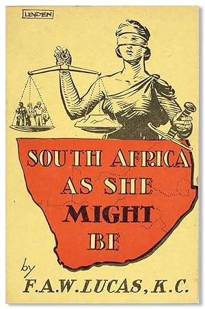 Bild des Verkufers fr South Africa As She Might Be: Work, Food, Freedom For All - Always zum Verkauf von Lorne Bair Rare Books, ABAA