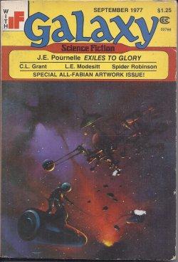 Image du vendeur pour GALAXY Science Fiction: September, Sept. 1977 ("Exiles to Glory") mis en vente par Books from the Crypt