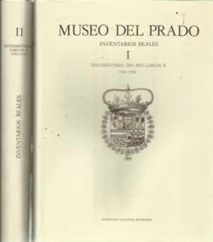 Seller image for MUSEO DEL PRADO, INVENTARIOS REALES 2 tomos. Testamentaria del Rey Carlos II, 1701-1703 for sale by Librera Cajn Desastre