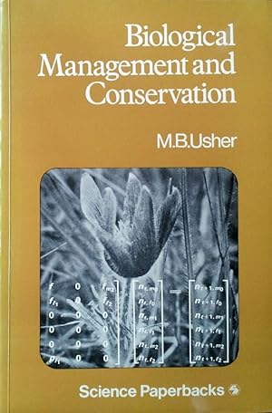 Seller image for Biological management and conservation for sale by Acanthophyllum Books