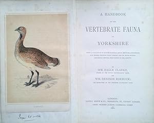 Image du vendeur pour A handbook of the vertebrate fauna of Yorkshire (etc.) mis en vente par Acanthophyllum Books