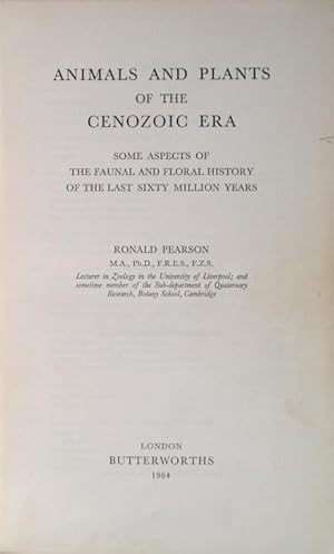 Image du vendeur pour Animals and plants of the Cenozoic era mis en vente par Acanthophyllum Books