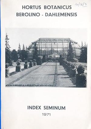 Index Seminum 1971-1986