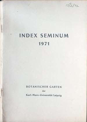 Index Seminum 1971-1988