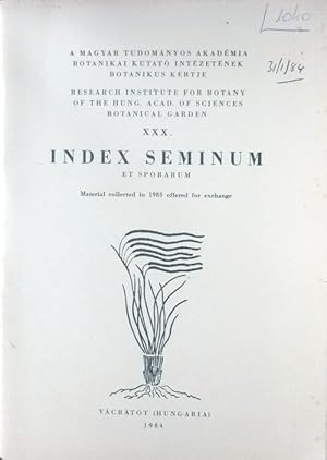 Index Seminum et Sporarum