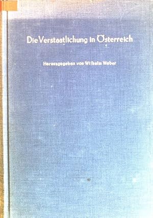 Seller image for Die Verstaatlichung in sterreich for sale by books4less (Versandantiquariat Petra Gros GmbH & Co. KG)