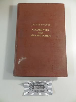 Grammatik des Akkadischen. Edidit Germann L. Strack Pars 2. Clavis linguarum semiticarum edidit G...