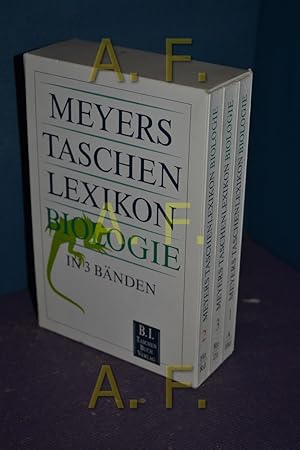 Seller image for Meyers Taschenlexikon Biologie / in 3 Bnden (A-Hd, He-Rd,Re-Zz) for sale by Antiquarische Fundgrube e.U.