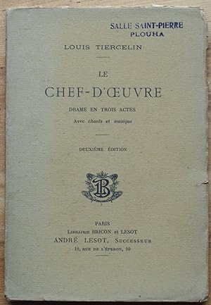 Seller image for Le chef-d'oeuvre for sale by Aberbroc