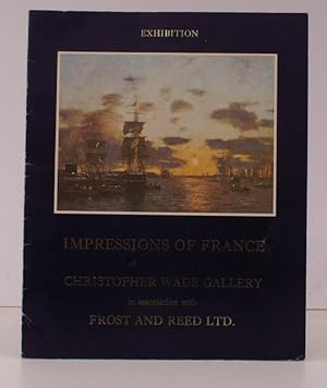 Imagen del vendedor de Exhibition. Impressions of France. Twenty-One French Painters of the Nineteenth Century including three outstanding Examples of the Work of Eugene Boudin. NEAR FINE COPY IN WRAPPERS a la venta por Island Books